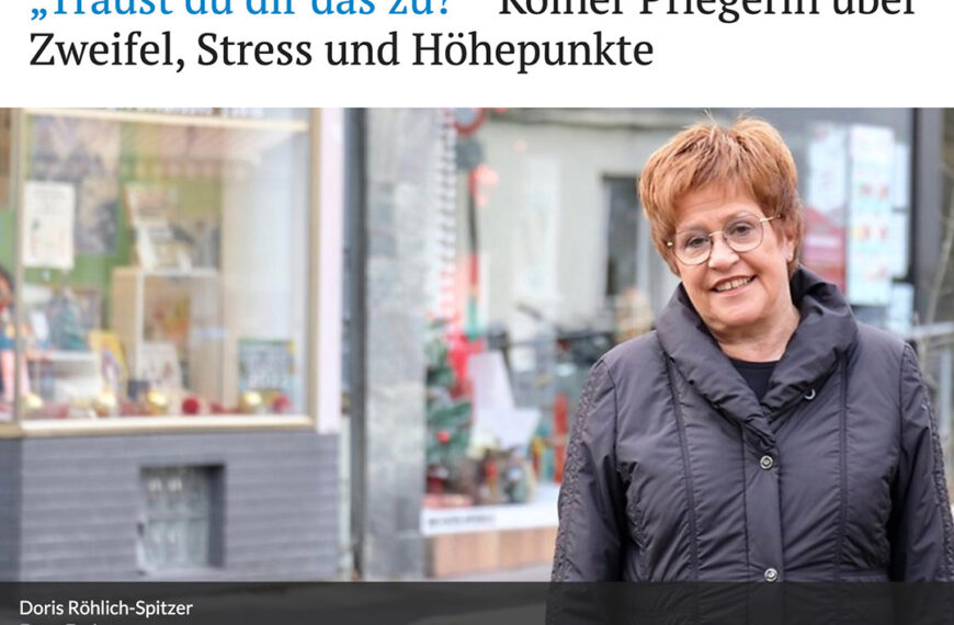 Pressearbeit: Autorinnenportrait in Tagespresse